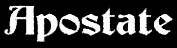 logo Apostate (FIN)